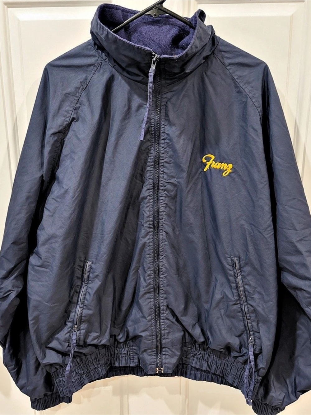 Tri-Mountain Volunteer Lightweight Full-Zip Jacket Blue XL Like New